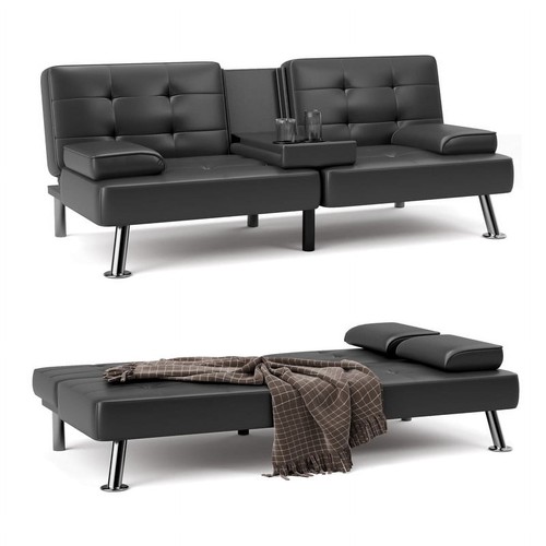 Convertible futon sofa bed - convertible,